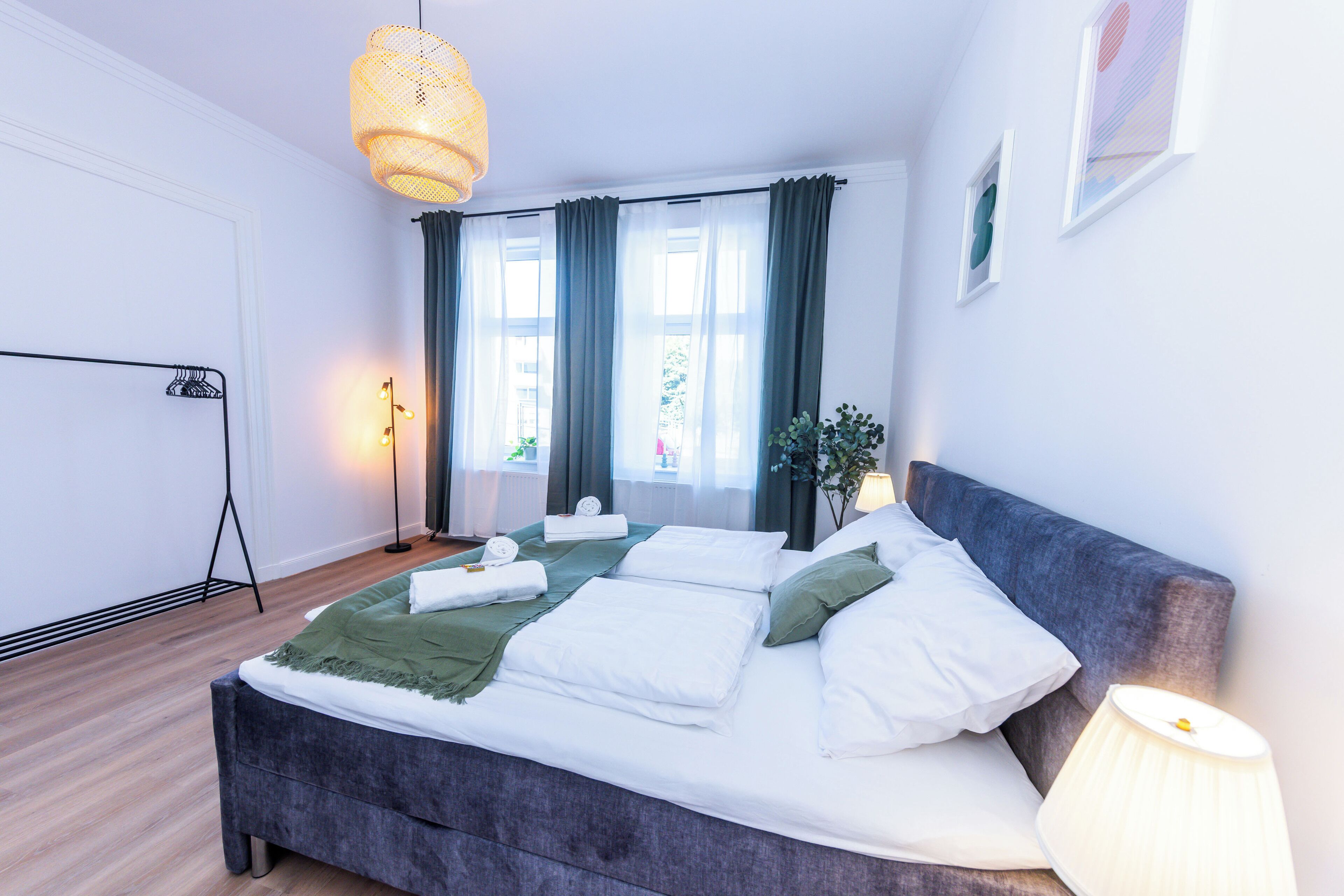 2 bedrooms, desk, iron/ironing board, free WiFi