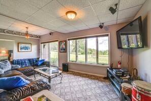 TV, video games, books, video library