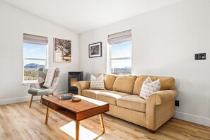 Télévision, cheminée