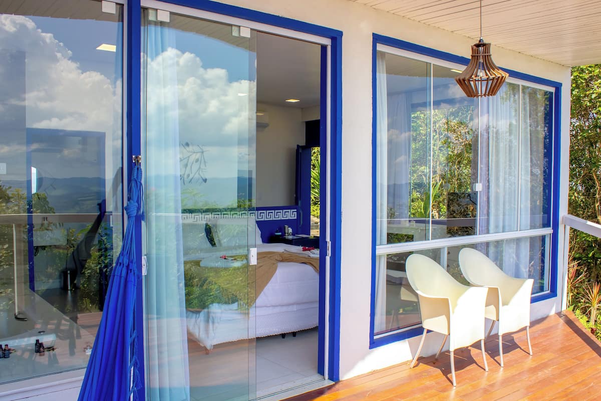 Deluxe Chalet, 1 King Bed, Mountain View | Minibar, individually decorated, individually furnished, desk