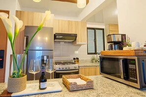 Microwave, oven, stovetop