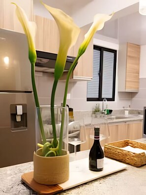 Micro-ondas, fogão, cooktop
