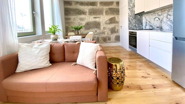 Living area - VIVA - Rooftop Terrace View Flat (Porto)