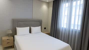 2 slaapkamers, een strijkplank/strijkijzer, gratis wifi