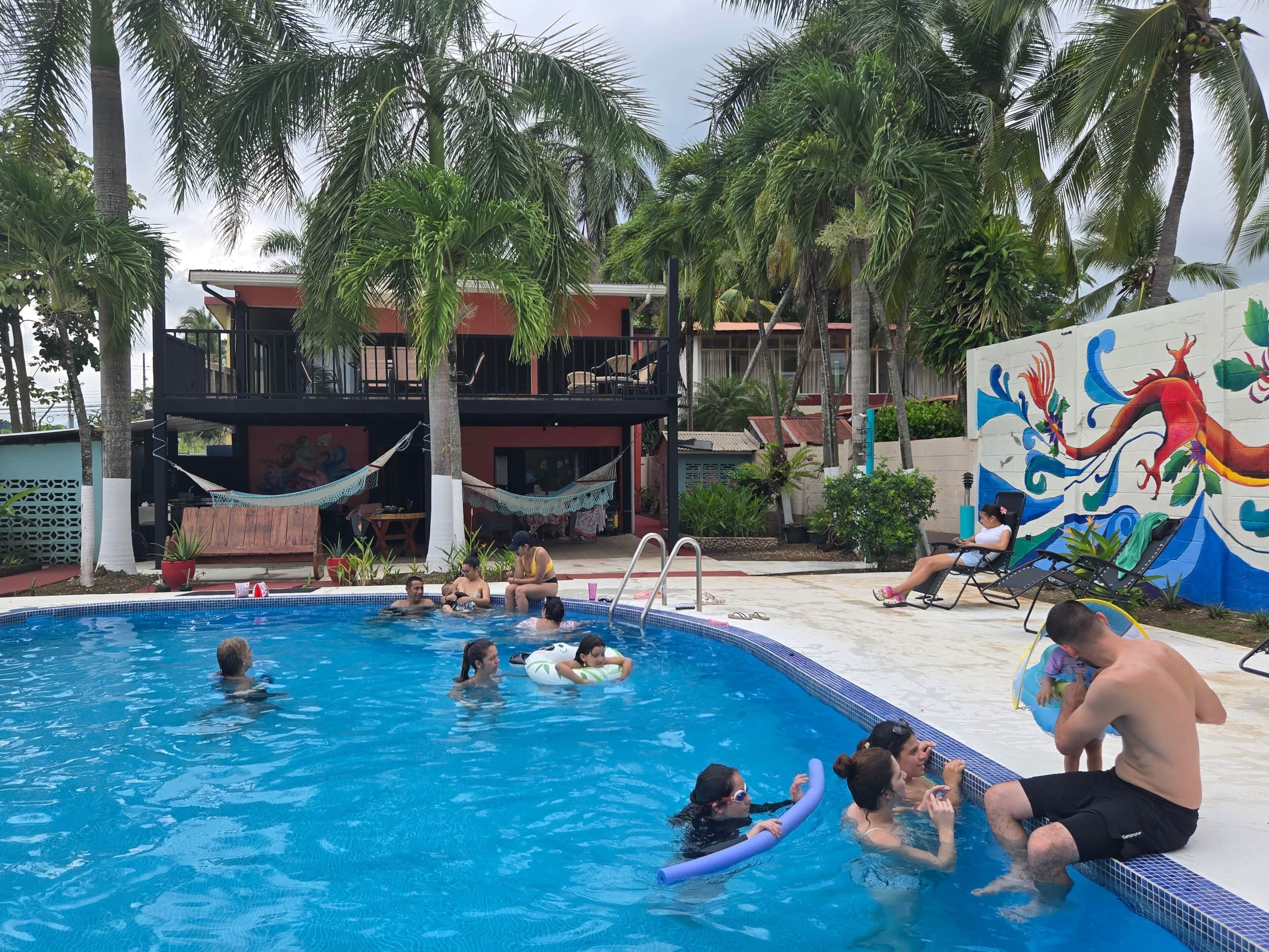 Alberca al aire libre 