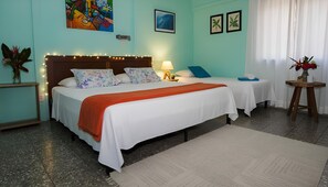 1 habitación, escritorio, wifi gratis y ropa de cama 