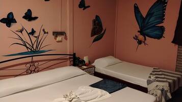 1 habitación, escritorio, wifi gratis y ropa de cama
