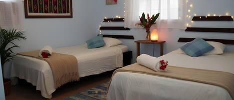 1 chambre, bureau, accĂšs au Wi-Fi (inclus), literie fournie