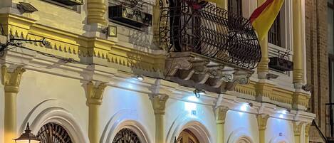 Voorkant van accommodatie