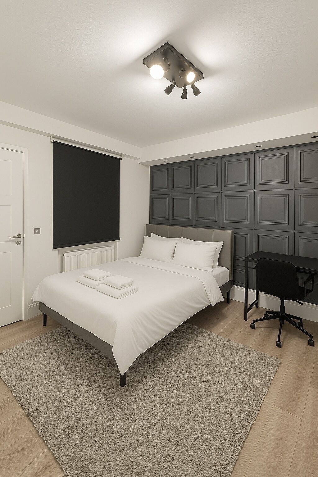 1 bedroom, iron/ironing board, internet, bed sheets