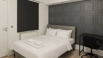 1 bedroom, iron/ironing board, internet, bed sheets