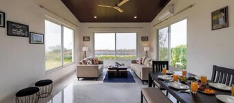 3 BHK Calmhouse w Pond View