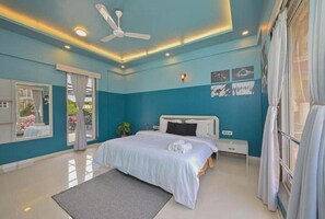 5 habitaciones, internet y ropa de cama