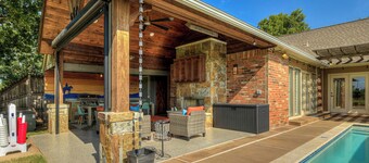 Amazing family home with AC, heated year-round pool, hot tub, game room and more