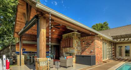 Amazing family home with AC, heated year-round pool, hot tub, game room and more