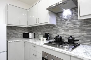 Microwave, oven, stovetop