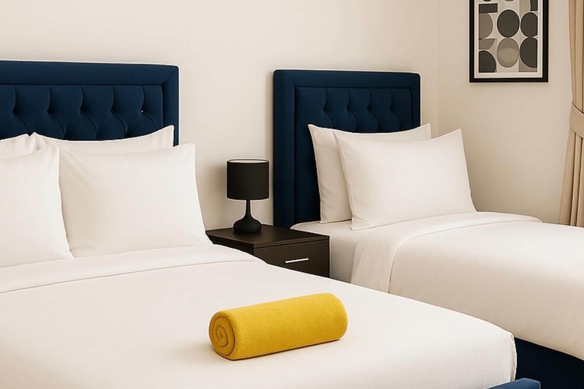 3 間臥室、免費無線上網、床單