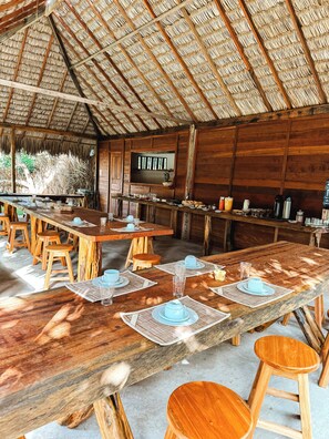 Free daily buffet breakfast  - Atins Beach House (Barreirinhas)