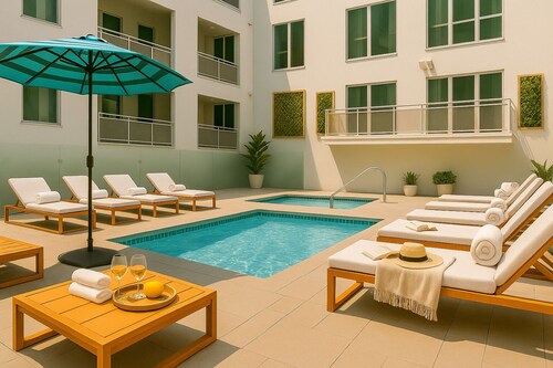 Charming 1-bedroom apartment in fabulous Glendale with fitness room, AC