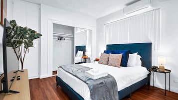 Strykjärn/strykbräda, gratis wi-fi och sängkläder