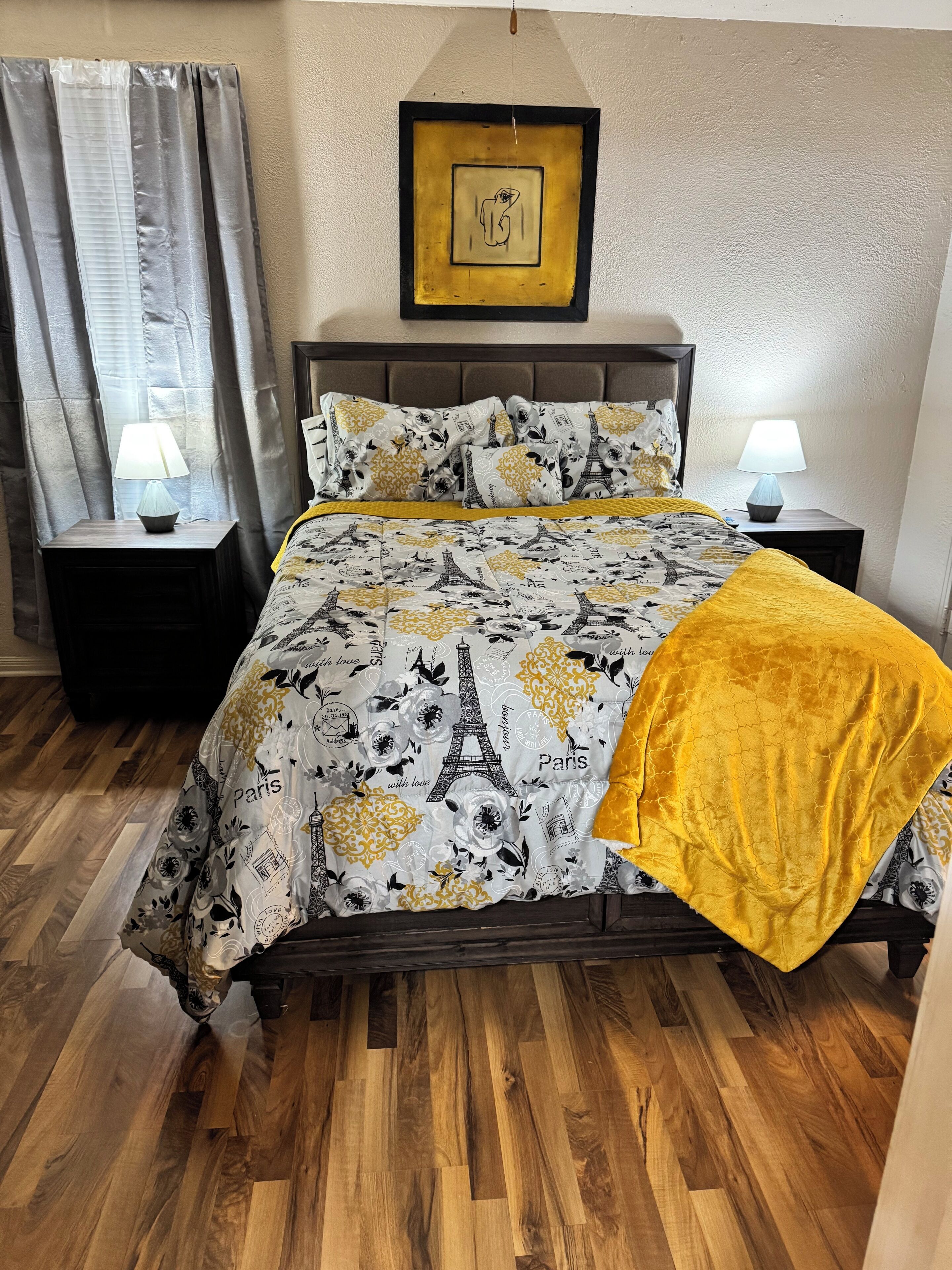 1 chambre, fer et planche à repasser, Wi-Fi, draps fournis