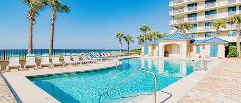 Indoor pool, a heated pool