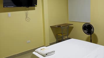 Desk, laptop workspace, free WiFi