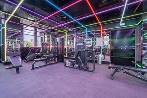 Fitness facility - Luxury Studio JVC Open View (Dubai)