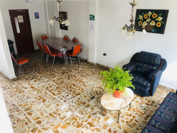 Área de sala de estar