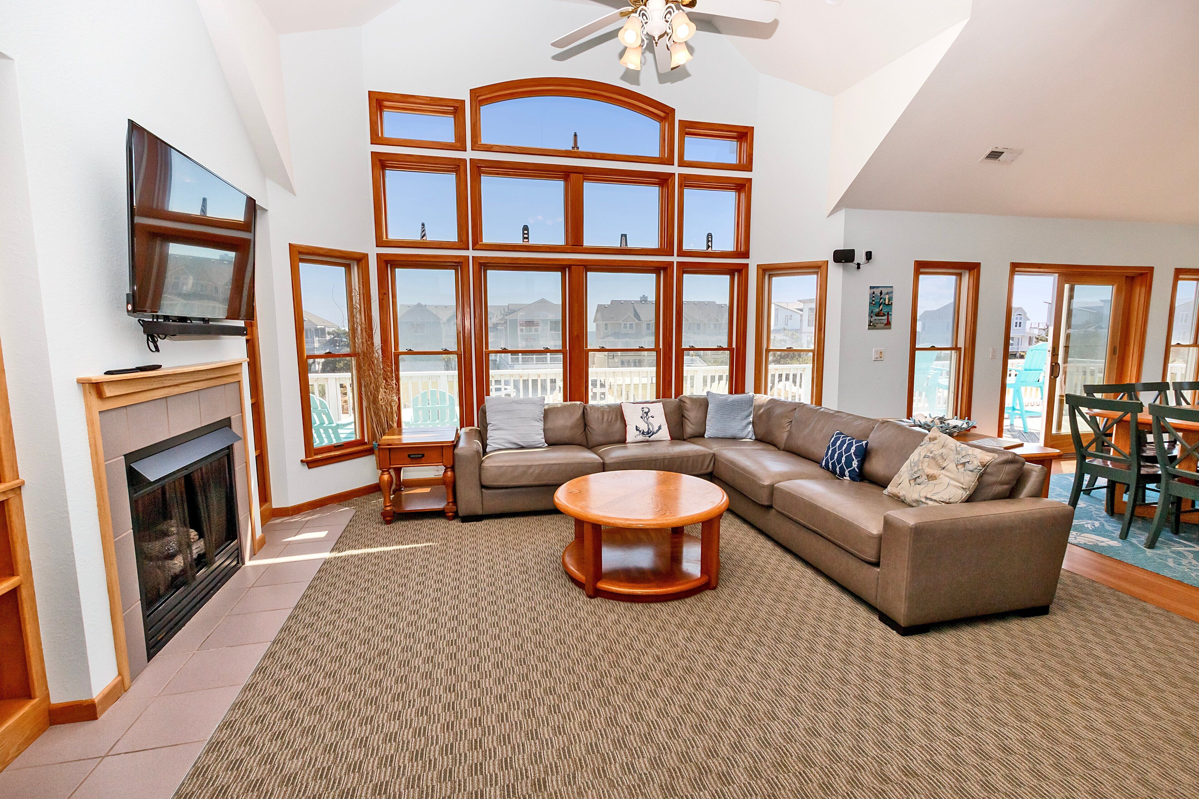 Semi-oceanfront, Priv Pool, Hot Tub, Elev, Rec Rm-wl980, Obx Beach Bliss - Corolla, NC