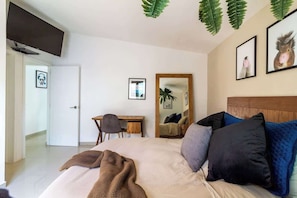 5 chambres, fer et planche à repasser, Wi-Fi