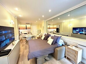 1 bedroom, iron/ironing board, free WiFi, bed sheets