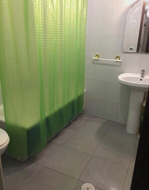 Towels, soap, toilet paper