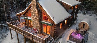 Sugar Hill Hideaway - Theater~Games~Hot Tub~Sauna - 3 br cabin in White Mtns