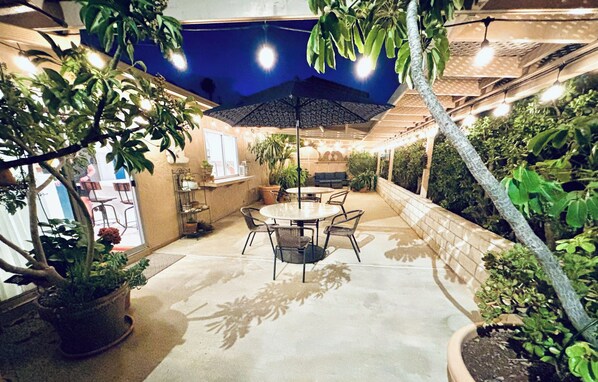 Restauration en plein air