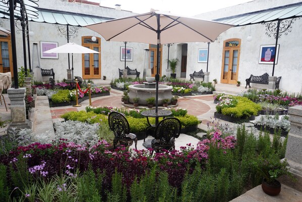 Terrace/patio - Por los Siglos Hotel (Huamantla)