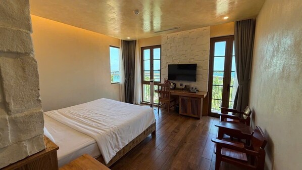 Doppelzimmer, Balkon, Meerblick | Kostenloses WLAN