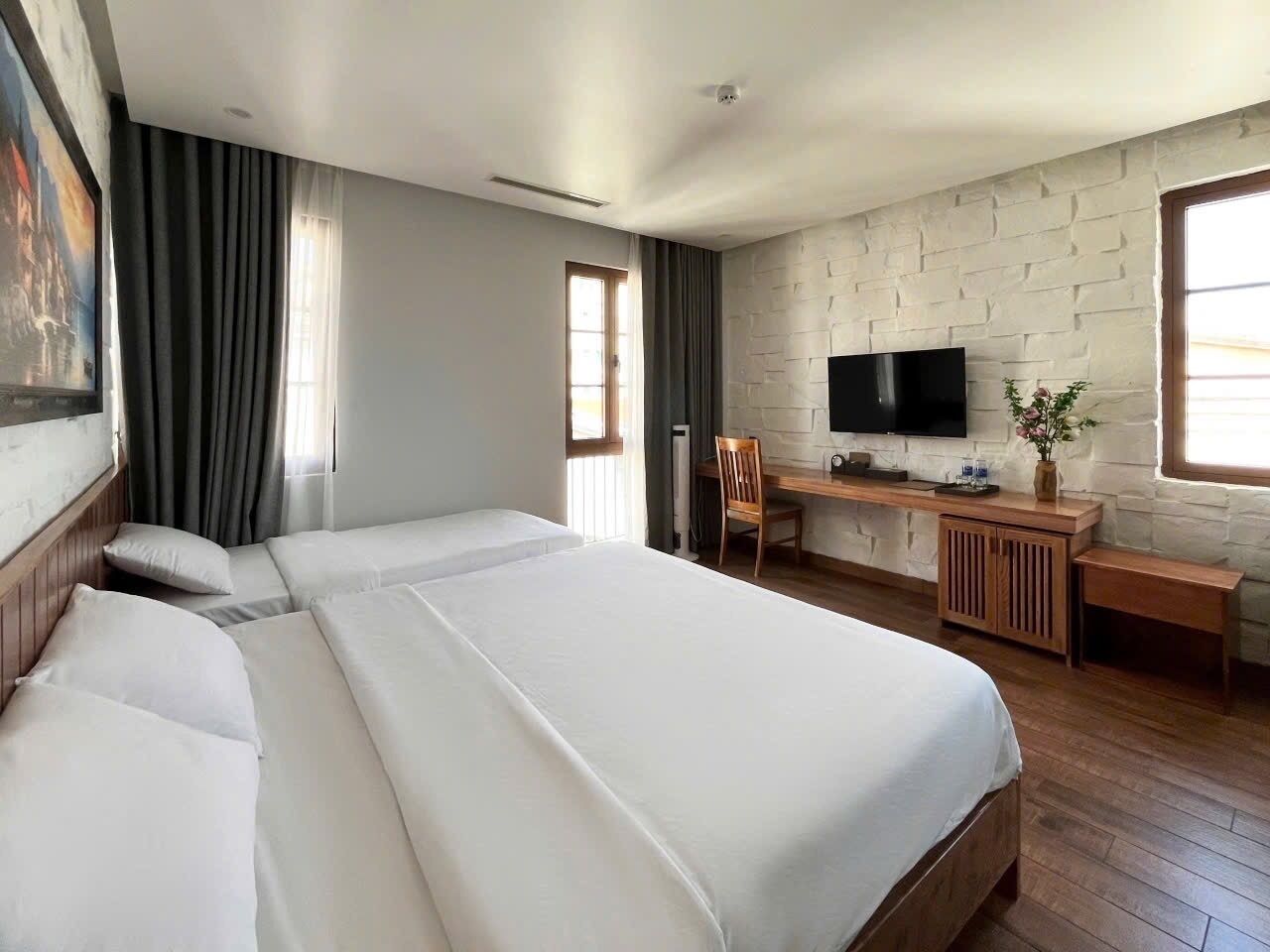 Kolmen hengen huone, merinäköala | Ilmainen Wi-Fi