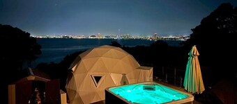 A rental villa has opened on Nokonoshima Island, about 10 minutes from the Meinohama ferry terminal in Fukuoka City!