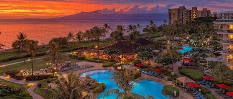 Una piscina climatizada