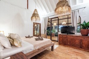 3 habitaciones, acceso a internet y ropa de cama 