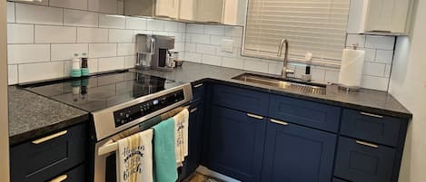 Microwave, stovetop