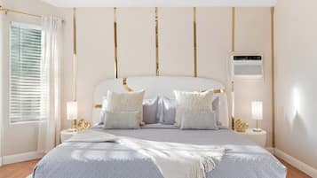 4 bedrooms, iron/ironing board, free WiFi, bed sheets