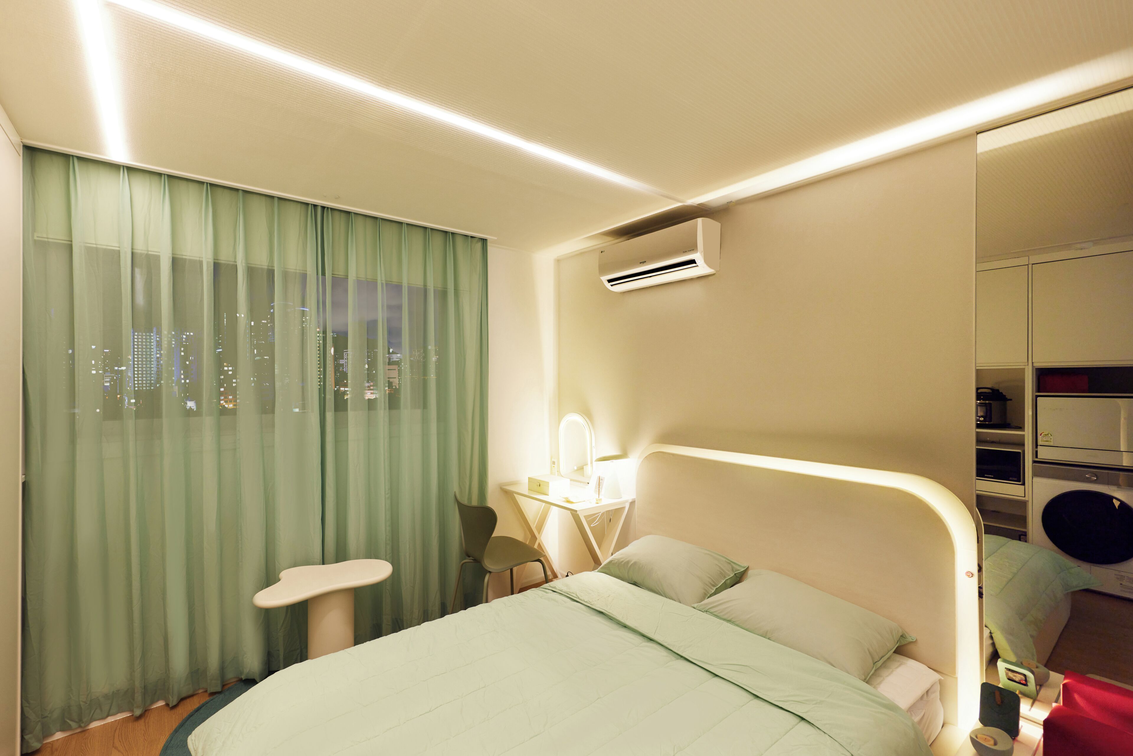 Standard Double Room, Non Smoking, City View | Desk, free WiFi