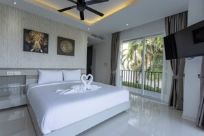 Villa, Balcony | Free WiFi - Oceanview 4BR Villa Jacuzzi Escape V180 (Chalong)