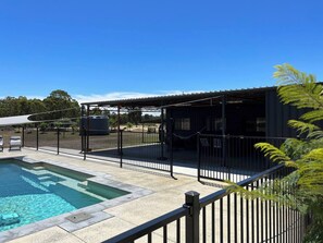 Pool - Farm Getaway near Nagambie with pool perfect for families or large groups! (Murchison)
