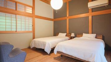 4 sovrum, gratis wi-fi och sängkläder