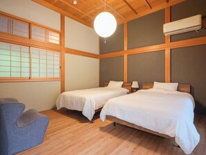 4 sovrum, gratis wi-fi och sängkläder