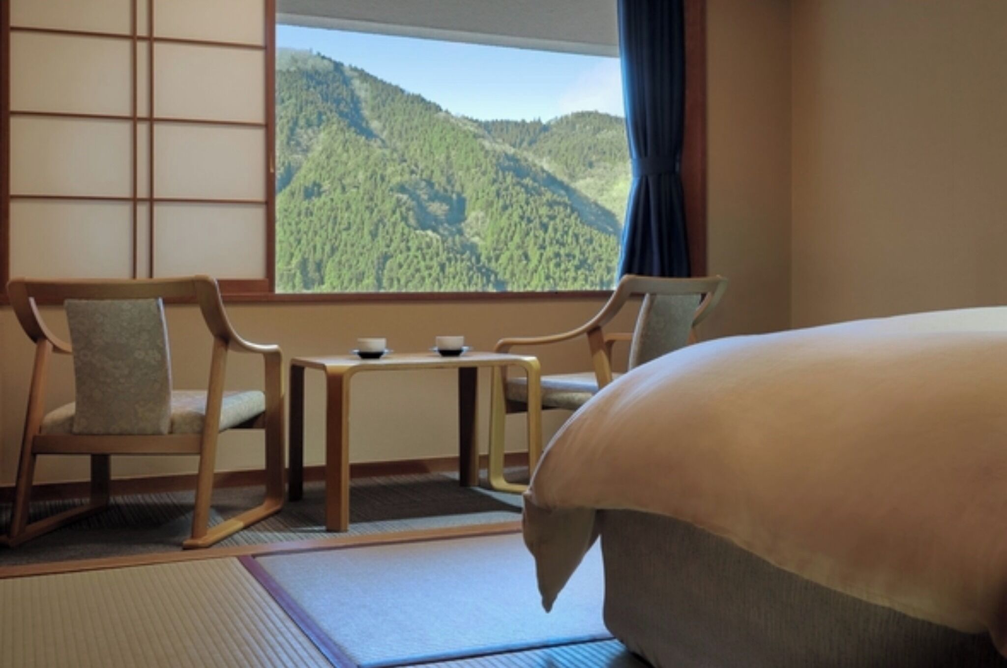 1 bedroom, desk, iron/ironing board, bed sheets