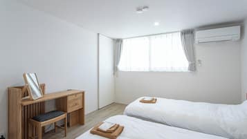 3 bedrooms, desk, free WiFi, bed sheets